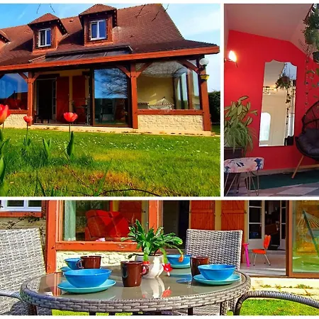 Jolie Maison A 800M De La Plage Hermanville-sur-Mer Exterior photo